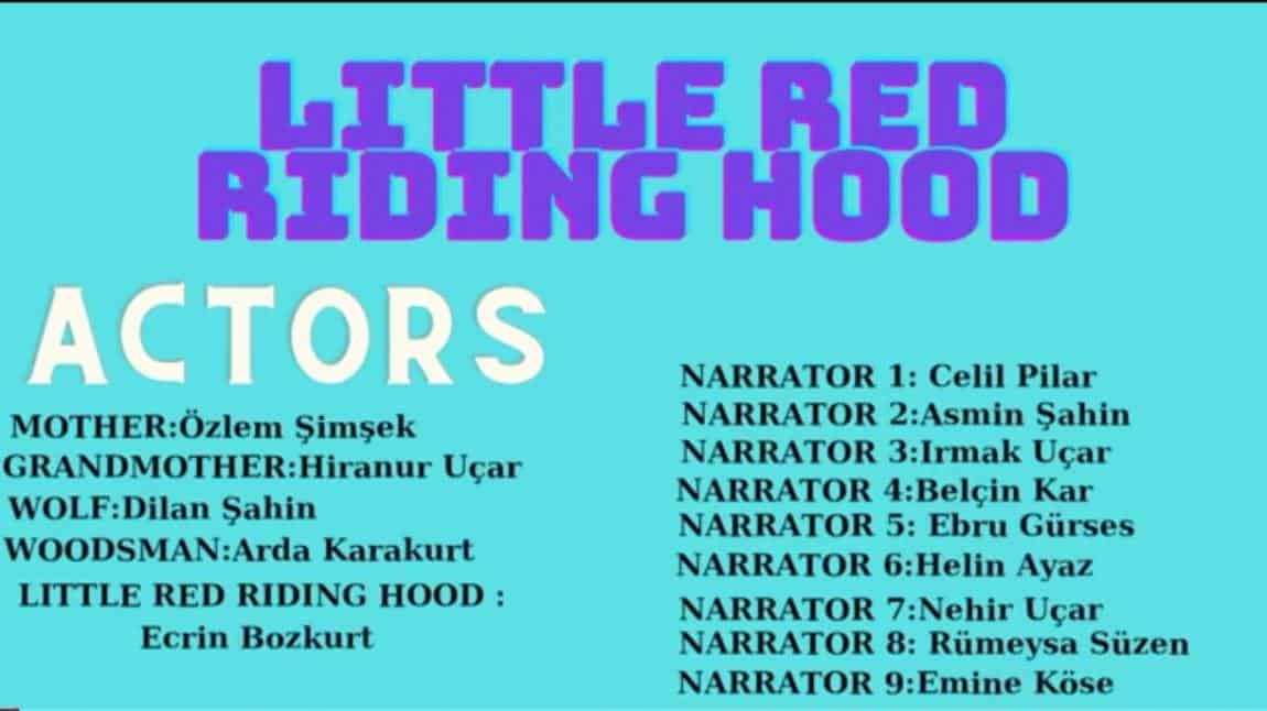 E-Twinning / Our Little Red Riding Hood Theater / Kırmızı Başlıklı Kız Tiyatrosu